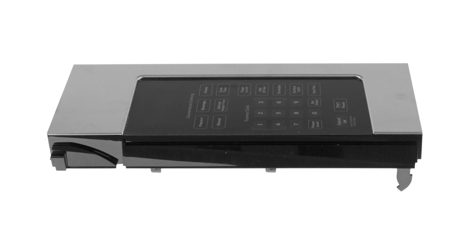 WG02F07238 - Genuine OEM GE Microwave Control Panel Assembly, Stainless